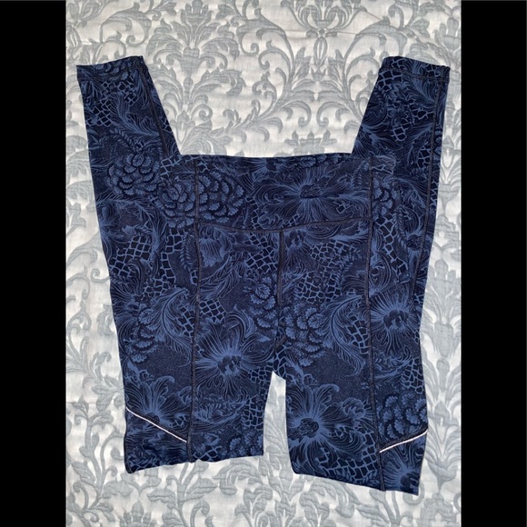 Lululemon speed up tight Nouveau Mach blue black - Picture 2 of 11